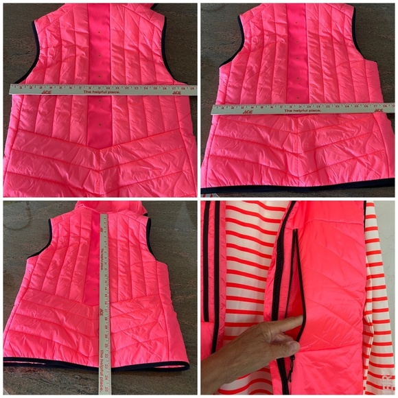 BOGNER VEST 1/4 ZIP TOP SET SZ 8-10 M STRIPED ATHLETIC PERFORMANCE BOLD MODERN - Picture 9 of 13